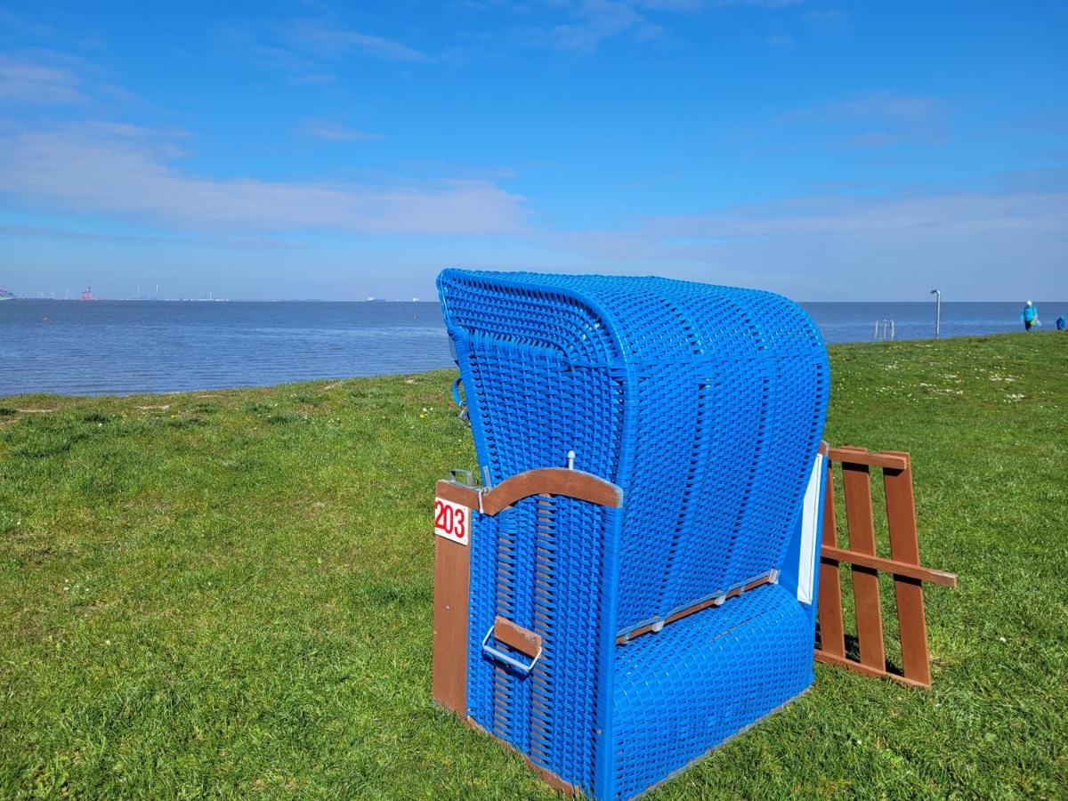 Ferienhaus Moewennest 18, Butjadingen, Tossens, Sauna, Strandkorb, Nordsee, 97Qm, 3 Schlafzimmer المظهر الخارجي الصورة